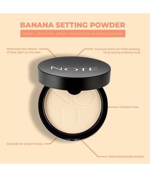 note banana setting powder 